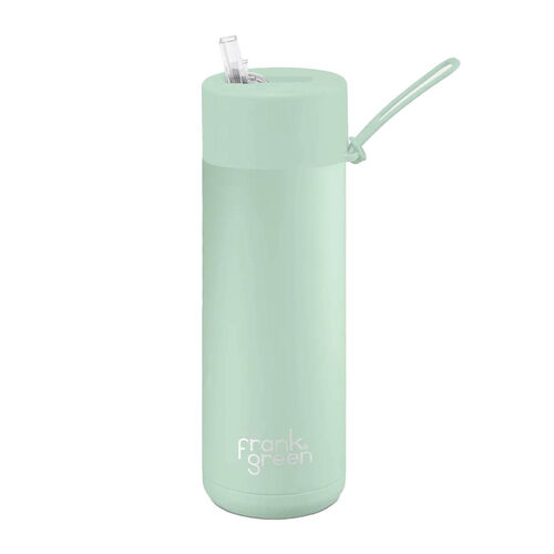 frank green 20oz Ceramic Reusable Bottle with Straw Lid
